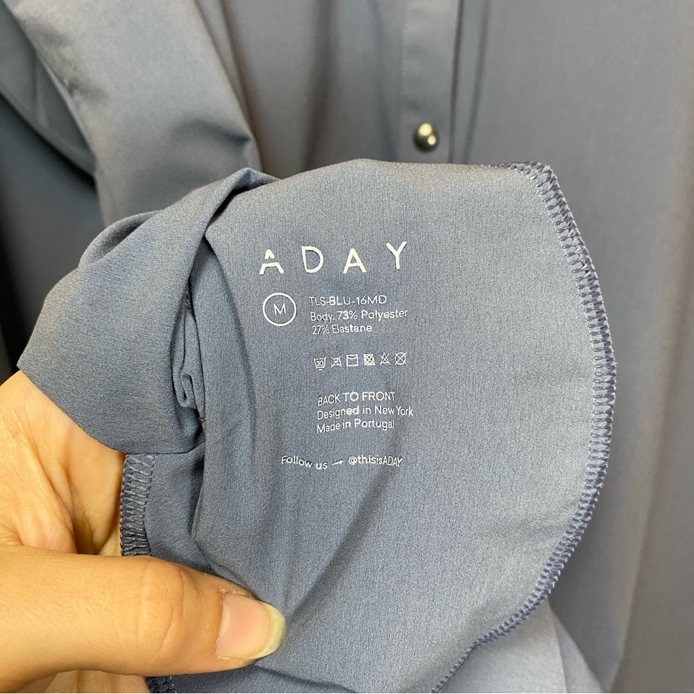 Aday Back To Front Versatile Button Down Shirt Dr… - image 5